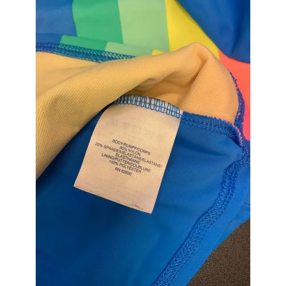 LANDS’ END Girl's Long Sleeve Swim Top / Size: 12